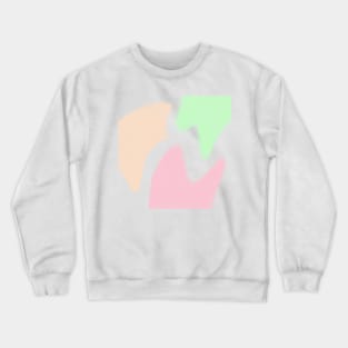 Colorful watercolor abstract texture art Crewneck Sweatshirt